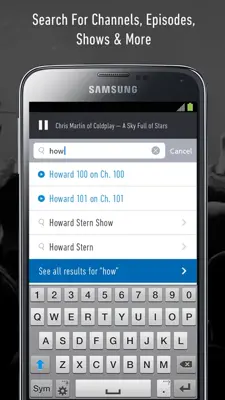 SiriusXM Canada android App screenshot 0