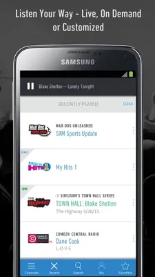 SiriusXM Canada android App screenshot 4